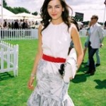 Camilla Belle at the Cartier International Polo 2010 event photo via image.net  on fashiondailymag.com by Brigitte Segura