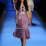 Tracy Reese Spring 2011 fashion show during Mercedes-Benz Fashion Week at The Studio at Lincoln Center in New York City. (Photo by Frazer Harrison/Getty Images for TRESemme) on FDM www.fashiondailymag.com by Brigitte Segura