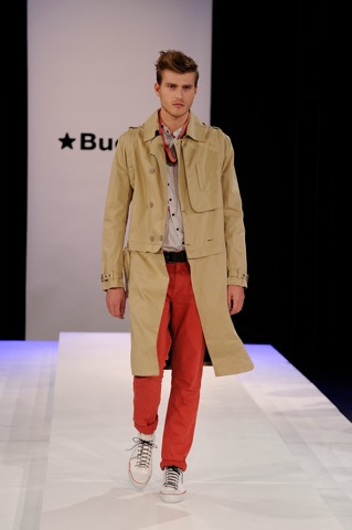 Buckler by Andrew Buckler Spring 2011 presentation during Mercedes-Benz Fashion Week at The Box at Lincoln Center in New York City. (Photo by Jemal Countess/Getty Images for Mercedes-Benz) on FDM www.fashiondailymag.com by Brigitte Segura