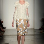 A DETACHER SPRING/SUMMER 2011 during Mercedes-Benz Fashion Week in New York. Photo courtesy of elle.com via Company Agenda on FDM www.fashiondailymag.com by Brigitte Segura