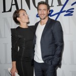Noomi Rapace and Ola Rapace attends the Lancia Cafe during the 67th Venice International Film Festival