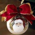 SARABELLA creations SANTA holiday ornament at NM in HOME FOR THE HOLIDAYS on fashion daily mag SARABELLA creations SANTA holiday ornament at NM in HOME FOR THE HOLIDAYS on fashion daily mag
