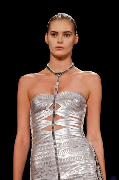 HERVE LEGER metallics FashionDailyMag sel 2 spring 12 ph NowFashion