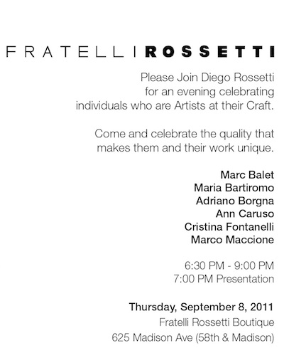  Fashion Night  on Rossetti Fashion Night Out On Fashiondailymag