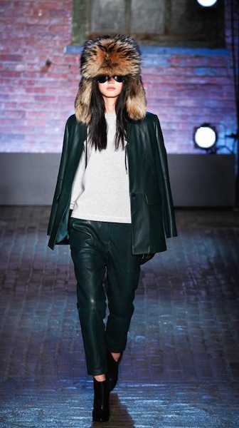 YIGAL AZROUEL FW 12 NYFW fashiondailymag sel 7 brigitte segura