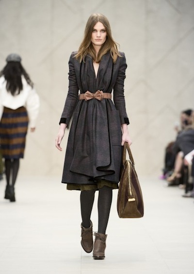   Fashion 2012 on Burberry Ww Aw12 Look 10 Fdmloves Selects