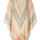 HAUTE HIPPIE woven cotton poncho outdoor fest 2012 FashionDailyMag