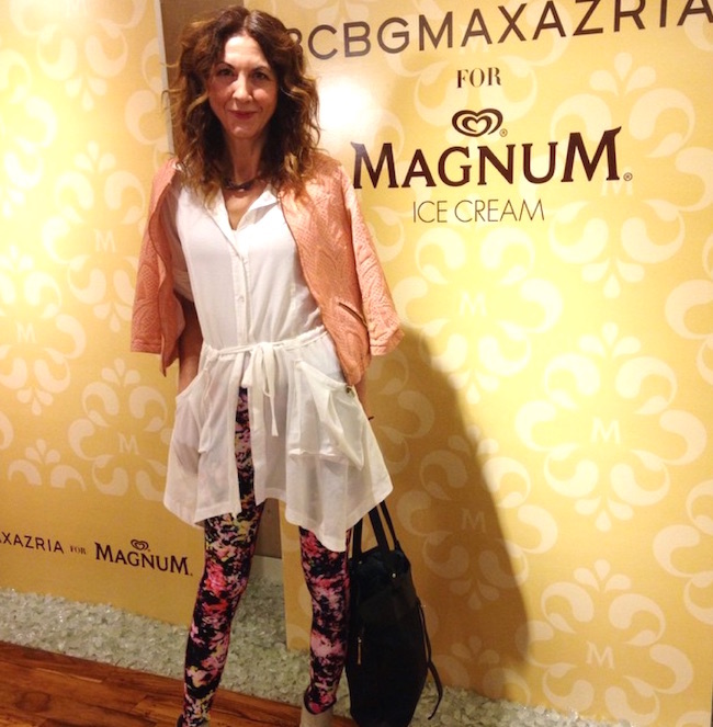 MAGNUM x BCBG wearable chocolate Fashion Daily Mag