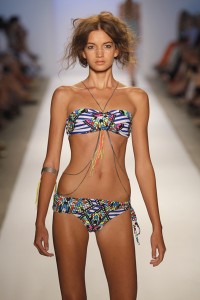 FDM with a sexy little number by Mara Hoffman Swim 2011 on fdm fashiondailymag.com