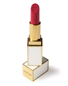 TOM FORD private blend lip color in SMOKE RED in KISS KISS THESE LIPS ARE ROUGE on fashion daily mag