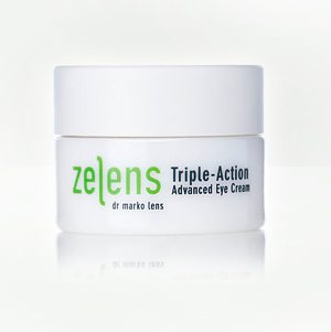 ZELENS triple action eye cream FashionDailyMag lifts