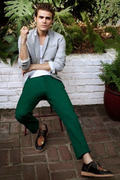 PAUL WESLEY black and white summer 2012 greens on FashionDailyMag