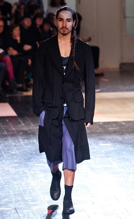 Yohji Yamamoto Menswear spring 2014 - Fashion Daily Mag