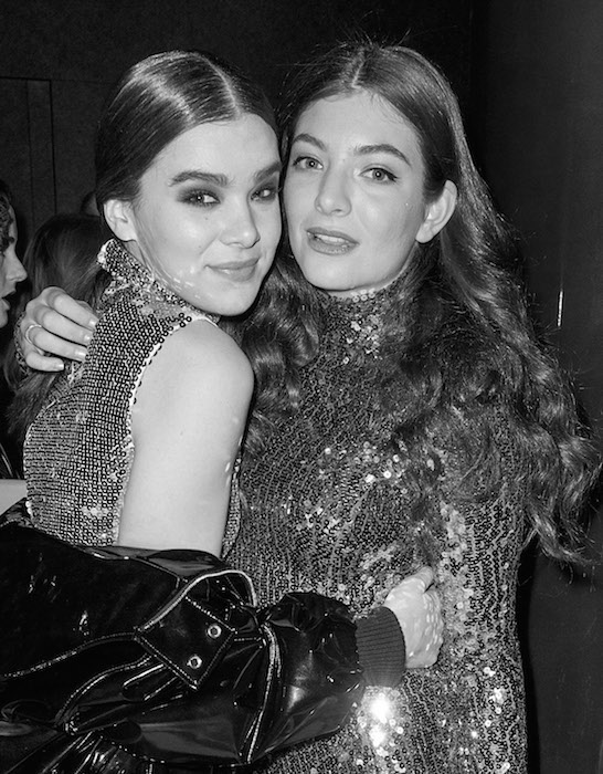 hailee steinfeld and lorde DIOR after party fall 2015 FashionDailyMag 2